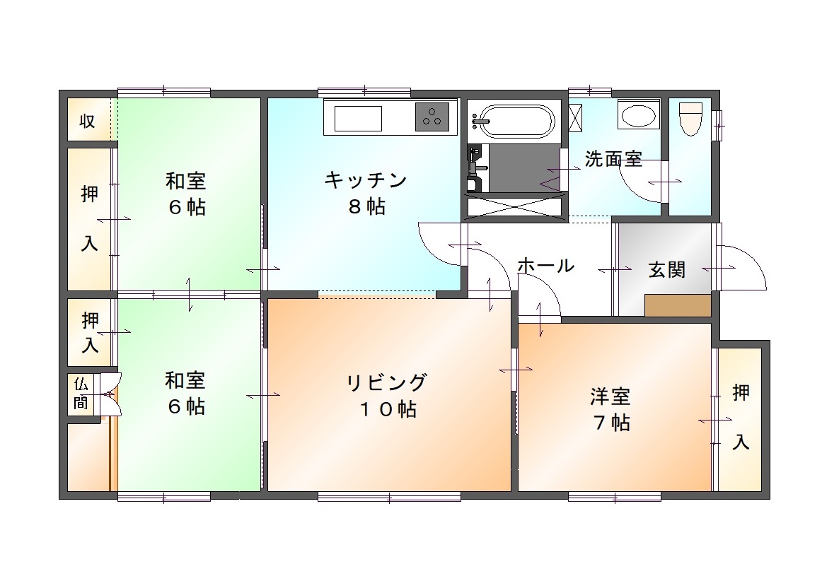 間取図