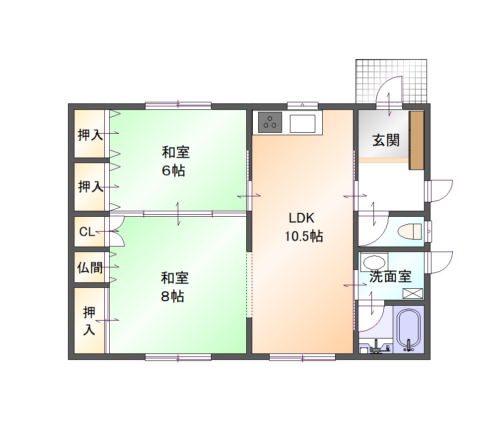 間取図