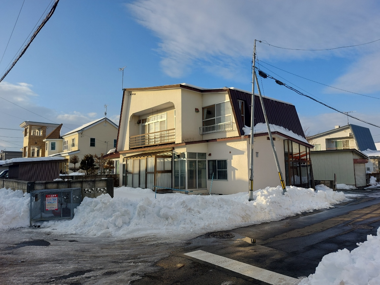 帯広市東12条南4丁目<br />売土地(古家付)